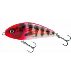 Salmo Fatso 10cm Floating Holo Red Head Striper