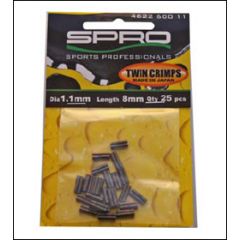 Spro Predator Twin Crimps 1,3mm 25pcs