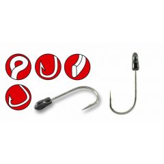 Gamakatsu Trailer Hooks Black Size 1