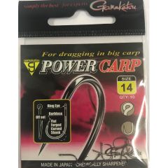 Gamakatsu power carp ring eye 14 barbless