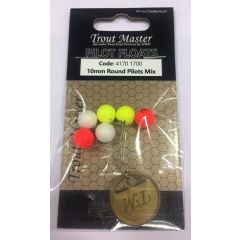 Trout Master Round Pilots Mix 10mm