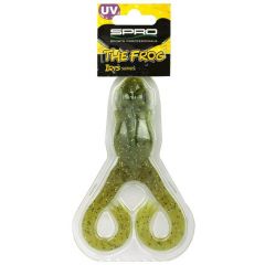 Spro Iris The Frog 12cm Brown Chartreuse