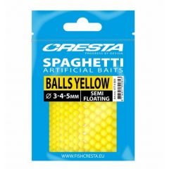 Cresta Spaghetti Balls Yellow