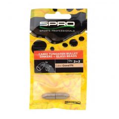 Spro Camo Tungsten Bullet Sinkers Gravel Pit 10.5gr