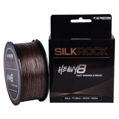 Pole Position Silk Rock Heavy8 Brown Braid 0.33mm 500m