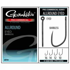 Gamakatsu Pro Commercial Allround Eyed Size 16