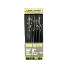 Duketackle Baitstops 75cm Size 10 0.25mm