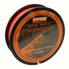 PB spod braid fluo orange 250m 30lb 0.18mm