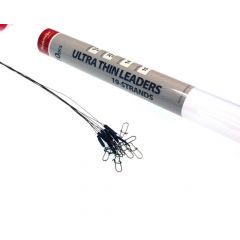 Rozemeijer Ultra Thin 19-Strands Leaders 30lb 30cm 10pc