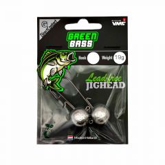 Green Bass Fishing Jighead 4/0 19gr 2st