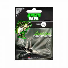 Green Bass Fishing Dropshot 4 gram 4st