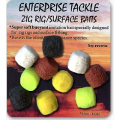 Enterprise tackle zig rig foam mixed colours