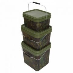 Gardner Camo Square Bucket Medium 10 Lit